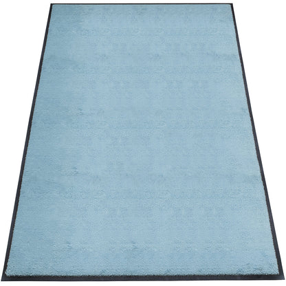 Entrance matting EAZYCARE STYLE, LxW 2000 x 1200 mm, pearl gentian blue.