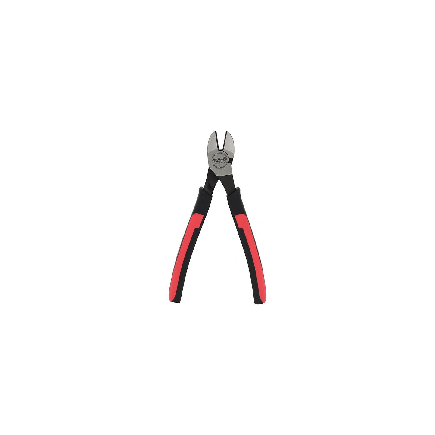 SlimPOWER diagonal side cutter, 2-component handle, length 200 mm.