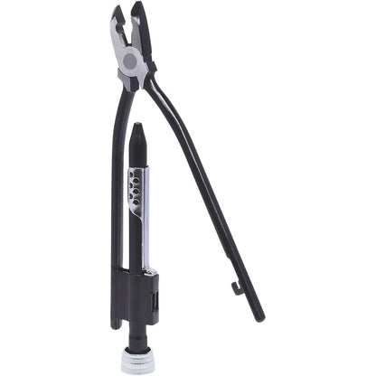 Wire twisting pliers, serrated, length 265 mm.