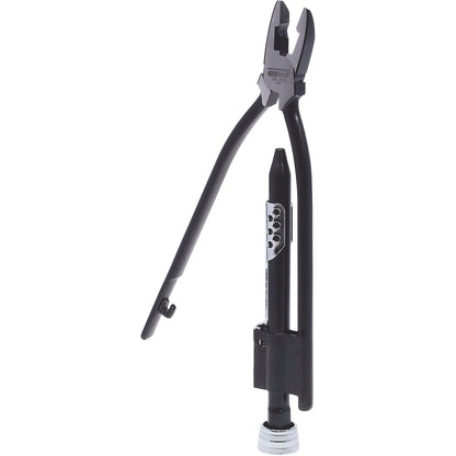 Wire twisting pliers, serrated, length 265 mm.