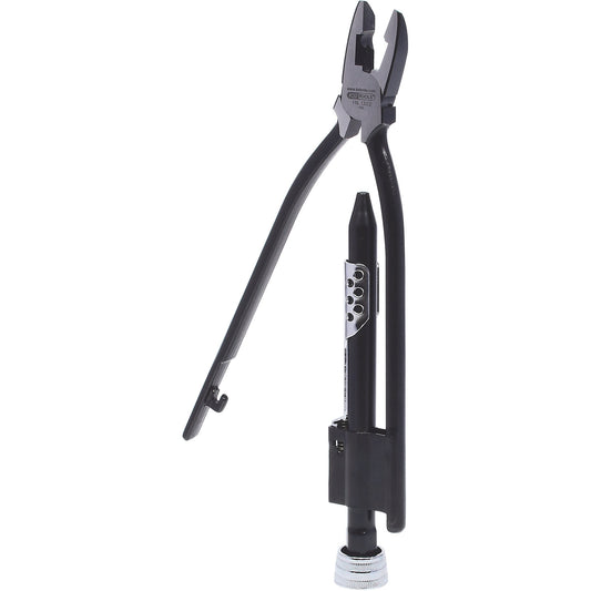 Wire twisting pliers, serrated, length 265 mm.