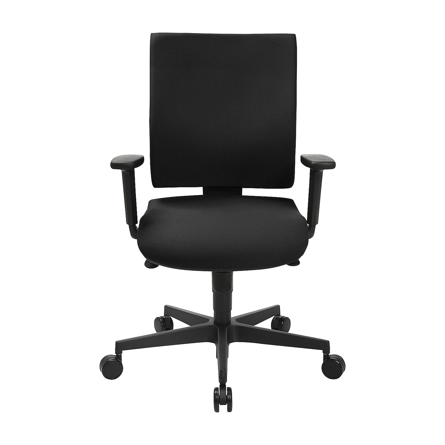 SYNCRO CLEAN office swivel chair, antibacterial fabric cover, black.