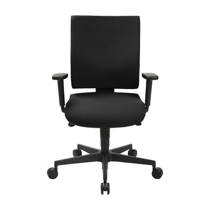 SYNCRO CLEAN office swivel chair, antibacterial fabric cover, black.