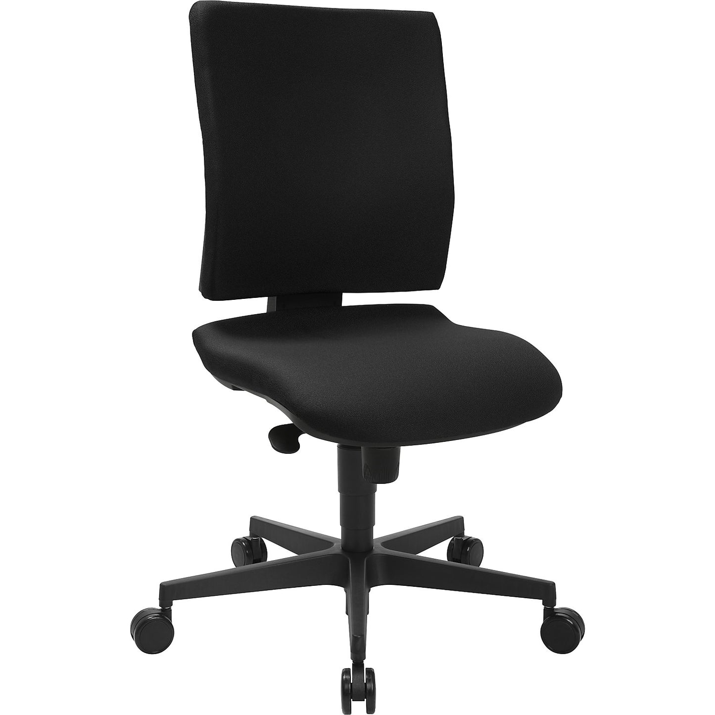 SYNCRO CLEAN office swivel chair, antibacterial fabric cover, black.