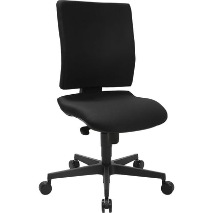 SYNCRO CLEAN office swivel chair, antibacterial fabric cover, black.