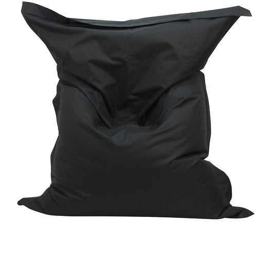 XXL giant beanbag, WxD 1800 x 1400 mm, black.