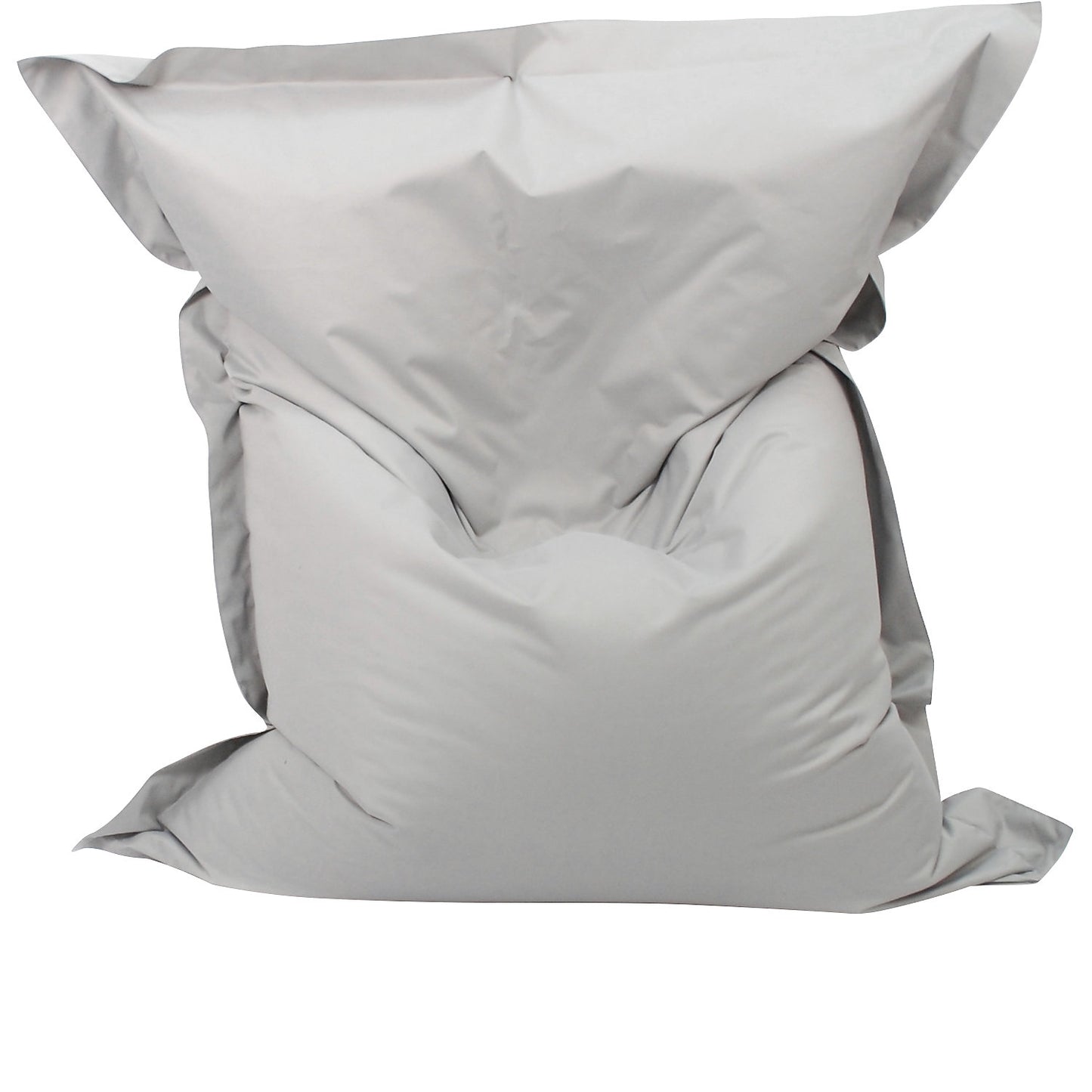 XXL giant beanbag, WxD 1800 x 1400 mm, silver.