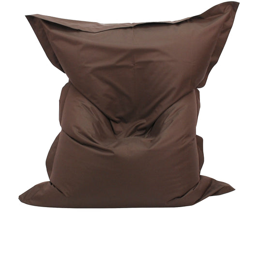 XXL giant beanbag, WxD 1800 x 1400 mm, dark brown.