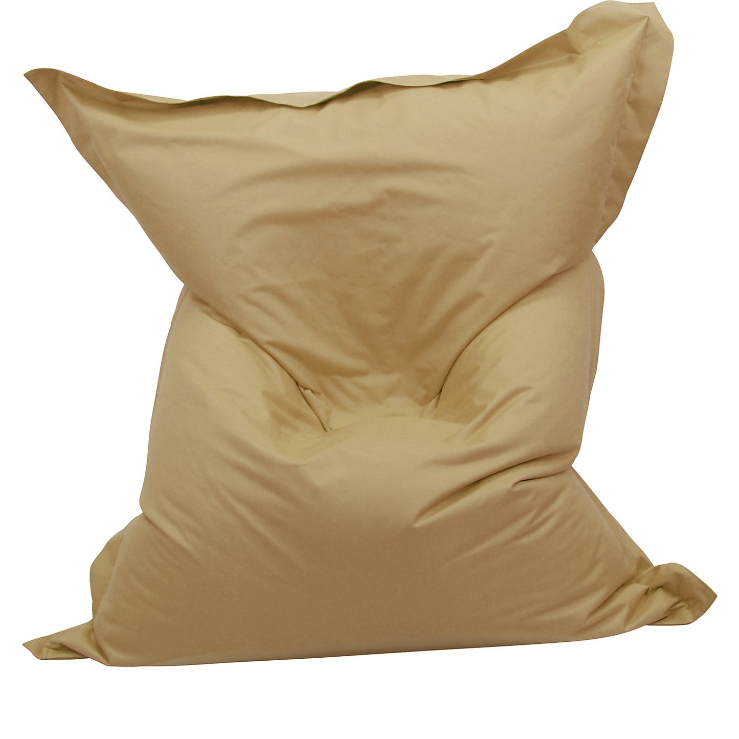 XXL giant beanbag, WxD 1800 x 1400 mm, light brown.