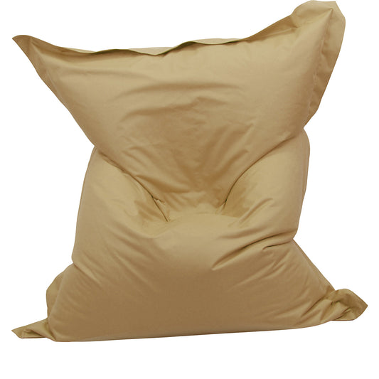 XXL giant beanbag, WxD 1800 x 1400 mm, light brown.