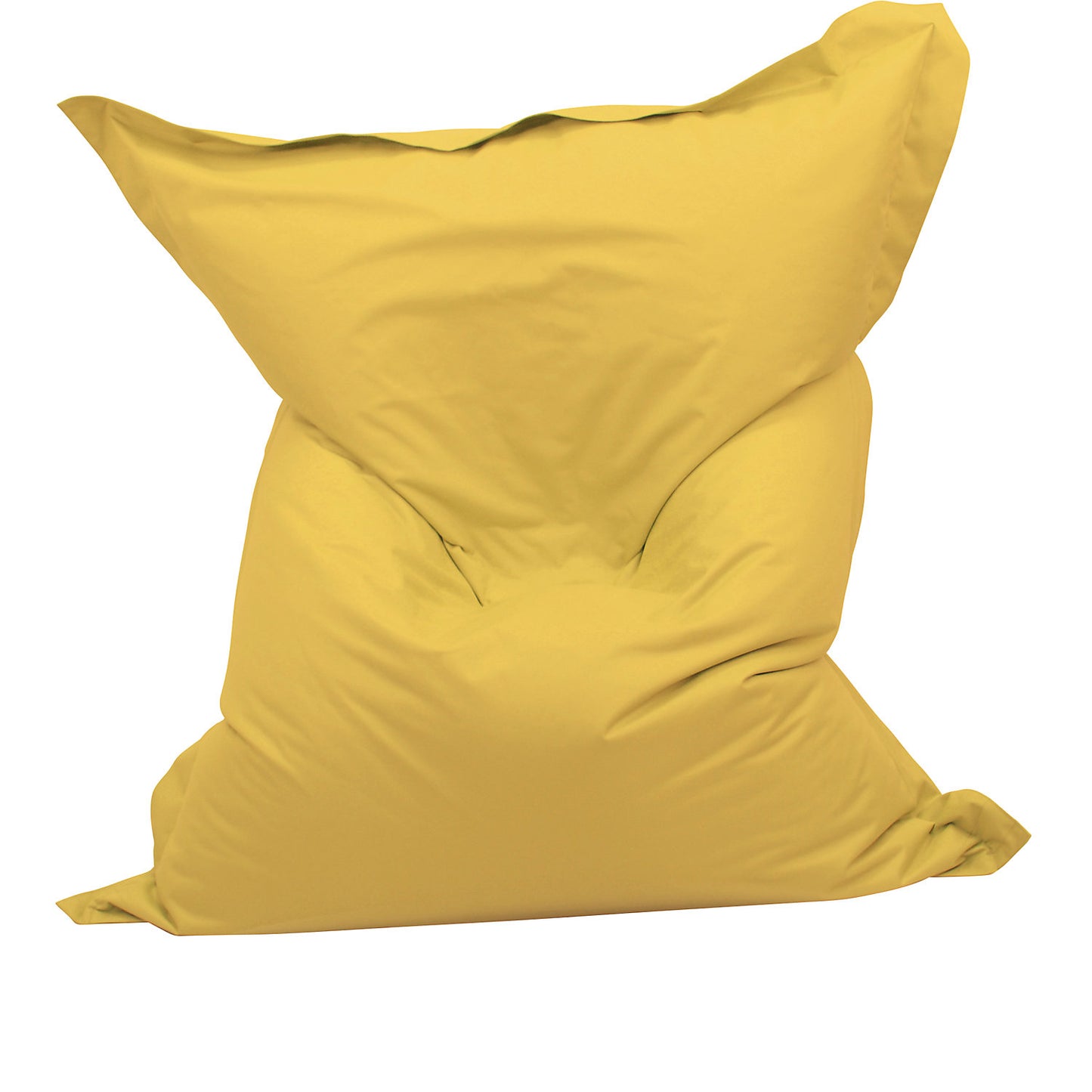 XXL giant beanbag, WxD 1800 x 1400 mm, yellow.