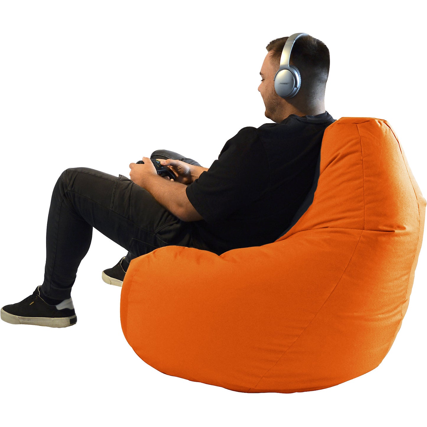 GAMER beanbag, HxWxD 1000 x 1000 x 1000 mm, orange.