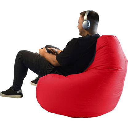 GAMER beanbag, HxWxD 1000 x 1000 x 1000 mm, red.