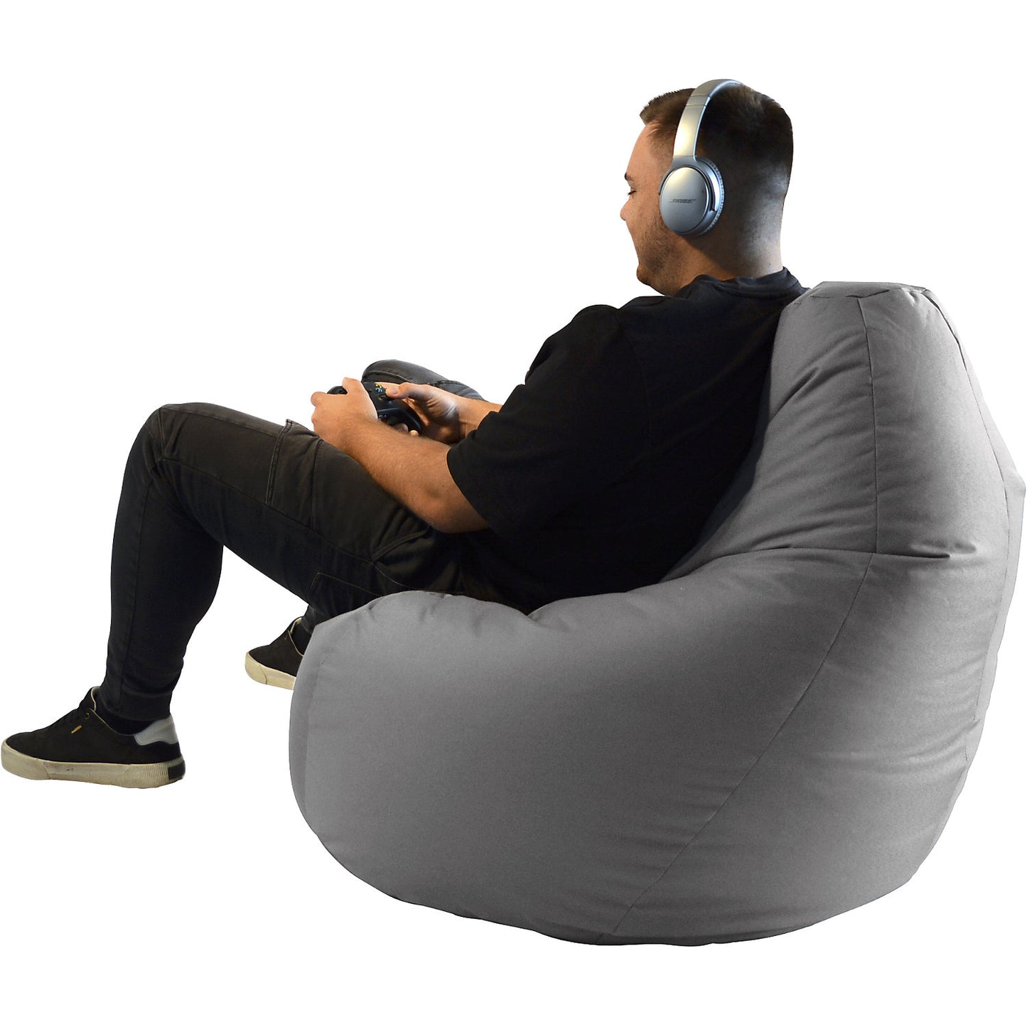 GAMER beanbag, HxWxD 1000 x 1000 x 1000 mm, charcoal.