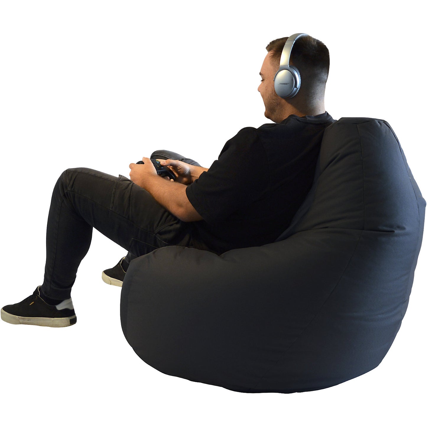 GAMER beanbag, HxWxD 1000 x 1000 x 1000 mm, black.