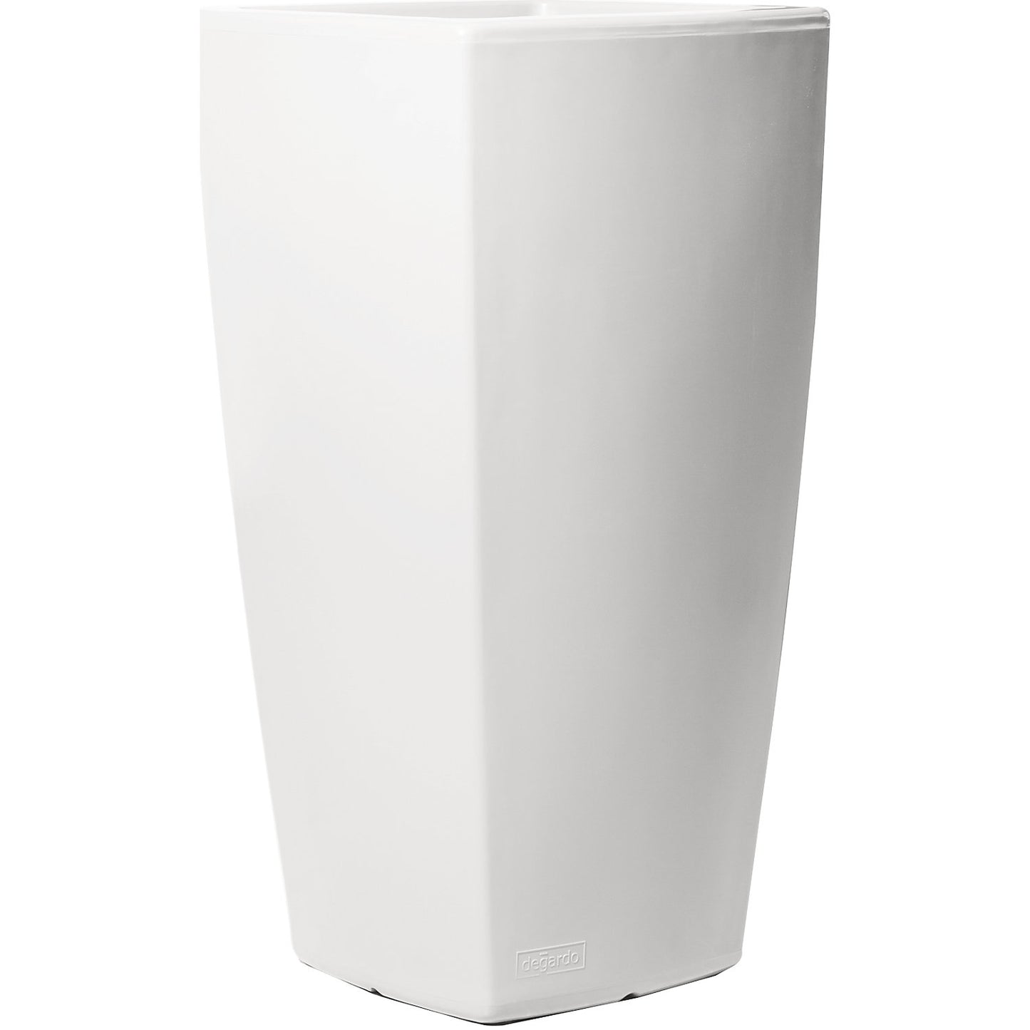 Plant container, TREVIA V, HxWxD 700 x 360 x 360 mm, white.