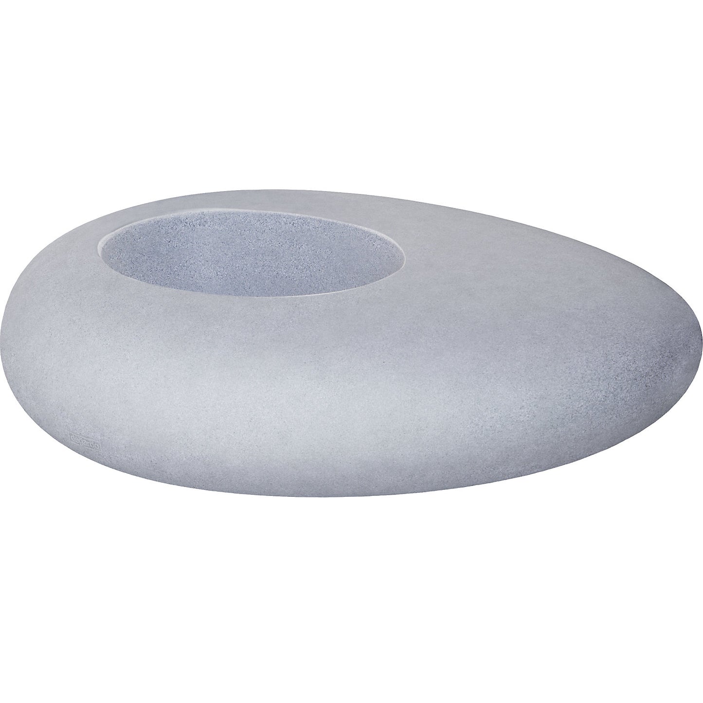 Plant container, STORUS I, HxWxD 500 x 1920 x 1670 mm, light granite.