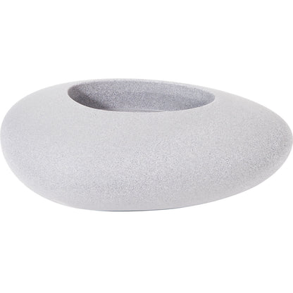 Plant container, STORUS III, HxWxD 390 x 1140 x 730 mm, light granite.
