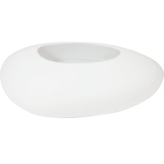 Plant container, STORUS III, HxWxD 390 x 1140 x 730 mm, translucent, RGB+CCT illuminated.