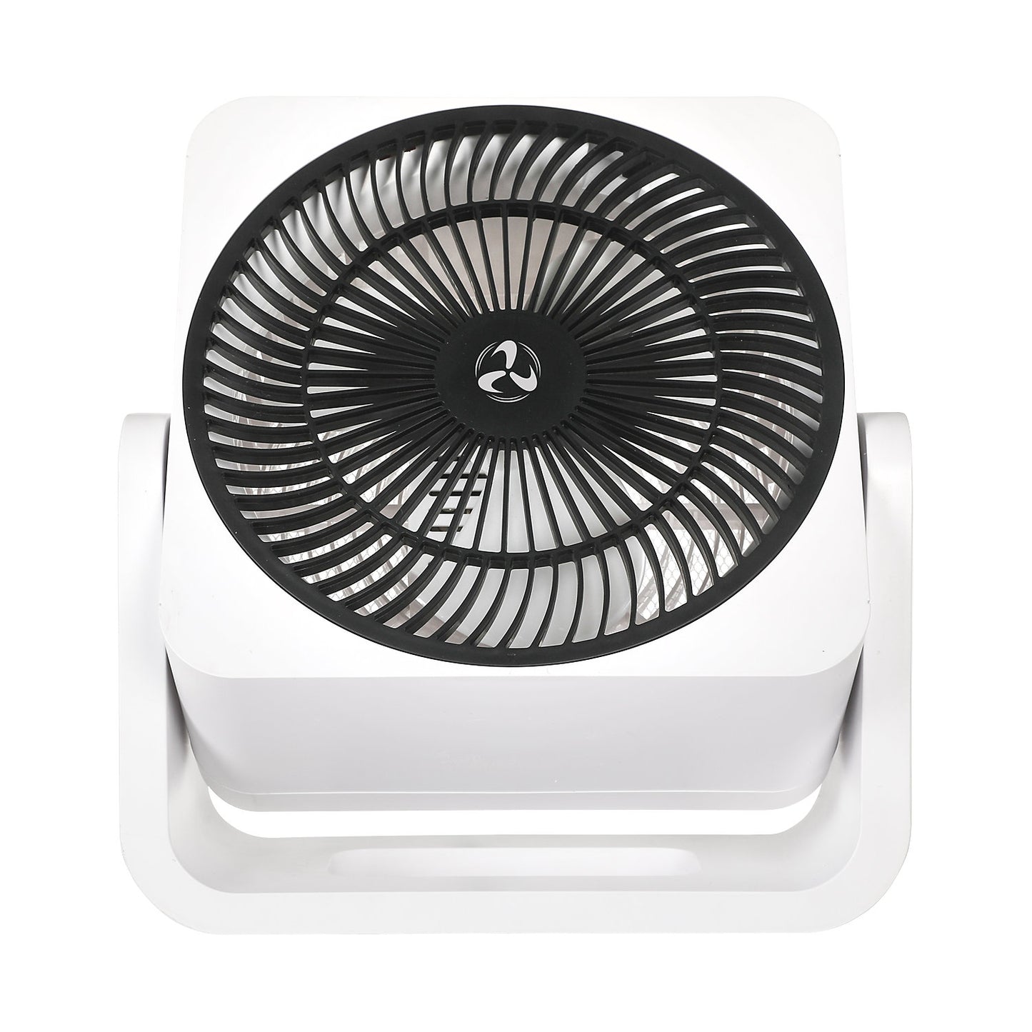 Desk fan, HxWxD 300 x 284 x 120 mm, white.