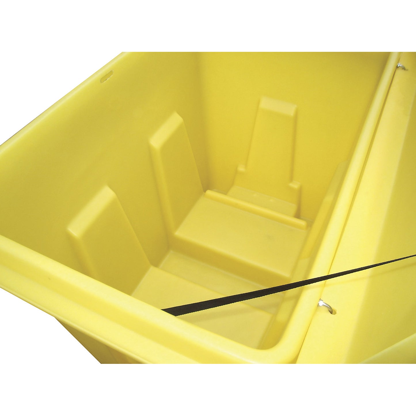 Storage container, capacity 350 l, lockable, LxWxH 1265 x 855 x 910 mm.