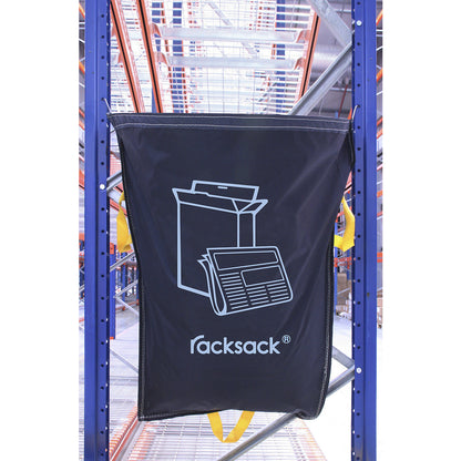 Racksack®, capacity 160 l, blue, paper waste symbol.