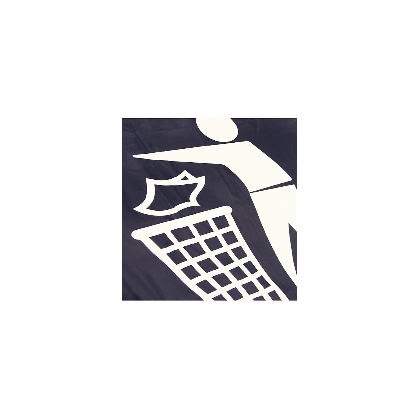 Racksack® for roll containers, with 2 pockets, blue.