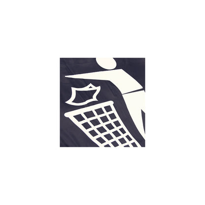 Racksack® for roll containers, with 2 pockets, blue.