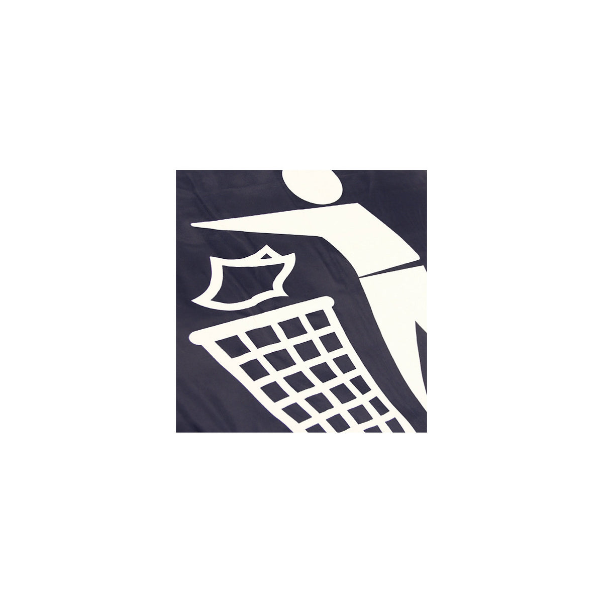 Racksack® for roll containers, with 2 pockets, blue.