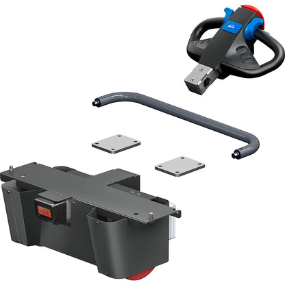 NEO e-module retrofit kit, for cupboard trolleys with width 700 mm, charcoal.