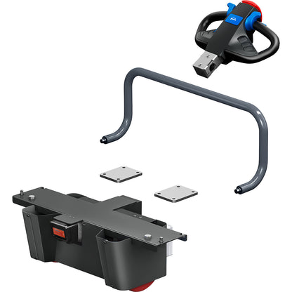 NEO e-module retrofit kit, for assembly trolleys with width 800 mm, charcoal.