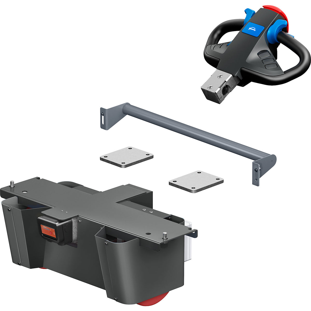 NEO e-module retrofit kit, for box trucks with width 700 mm, charcoal.