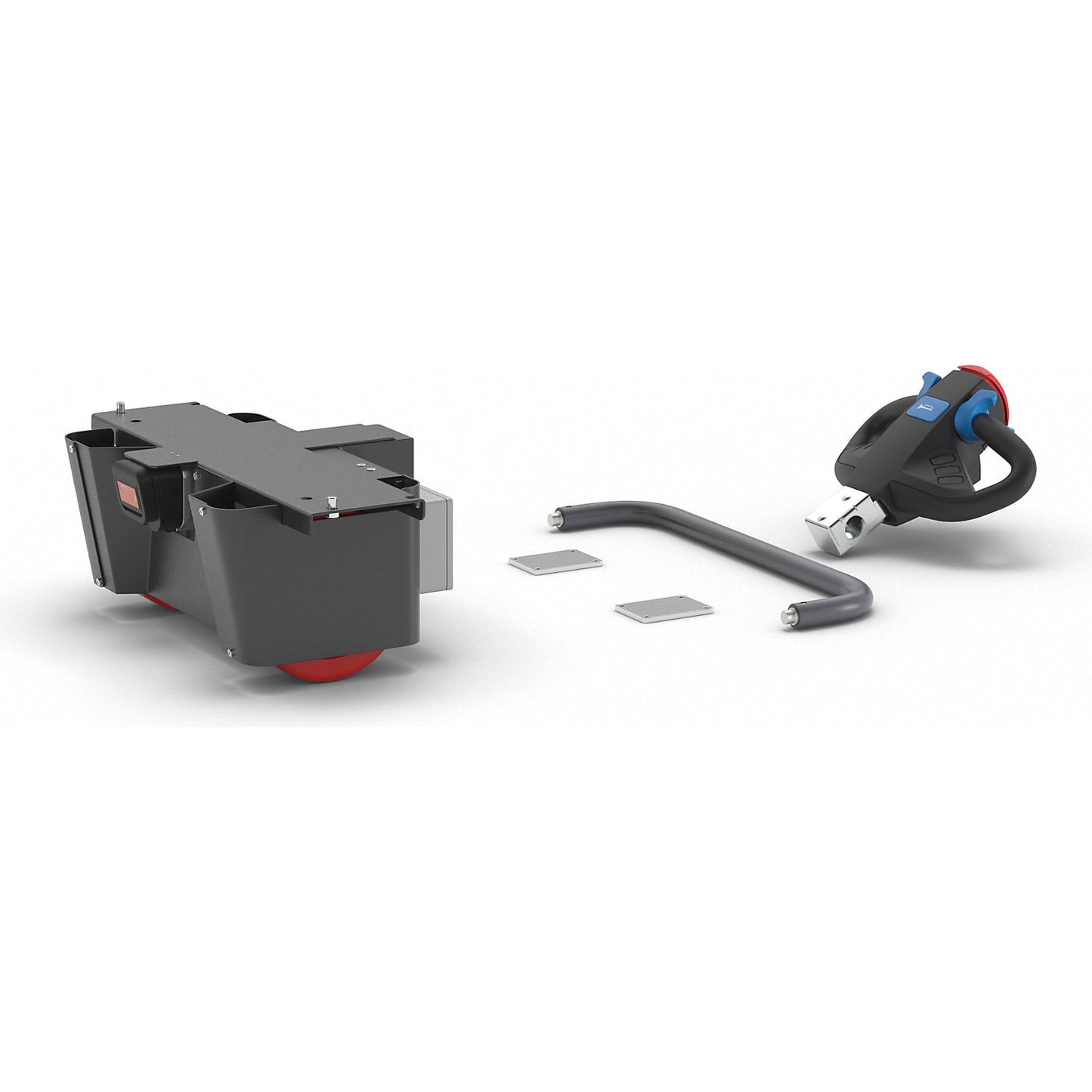 NEO e-module retrofit kit, for cupboard trolleys with width 700 mm, charcoal.