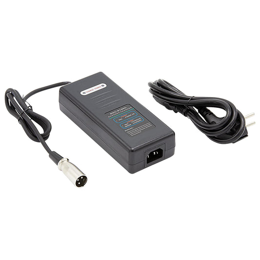 Battery charger, for lithium ion rechargeable battery, output: DC29, 4 V, 2 Ah.
