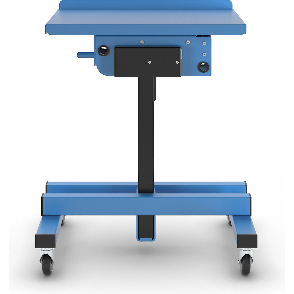 Electric material stand, with platform, platform LxW 600 x 400 mm.
