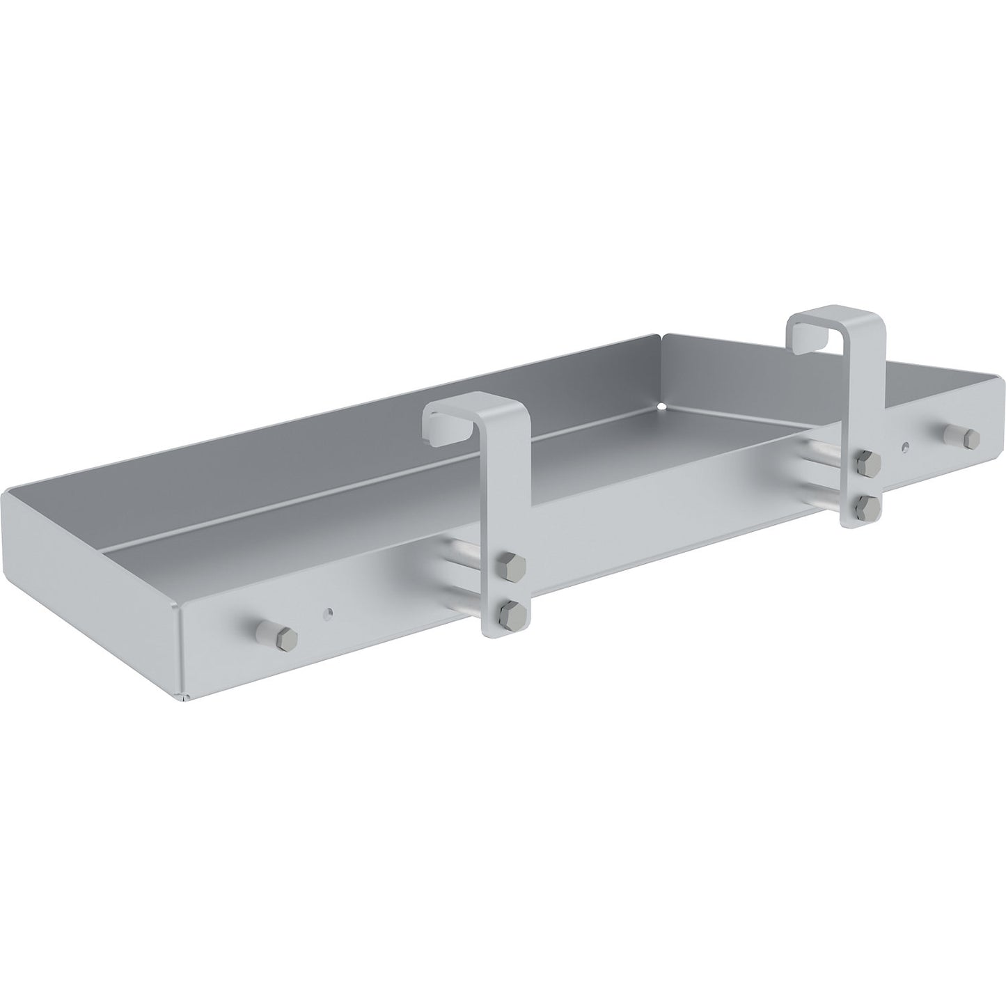 Storage tray, for mobile safety steps, WxD 620/495 x 260 mm.