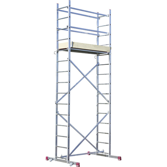 Mounting frame, platform 1.5 x 0.56 m, working height 5 m.