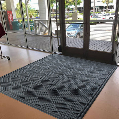 Diamond CTE™ entrance matting, LxW 3050 x 910 mm, charcoal.
