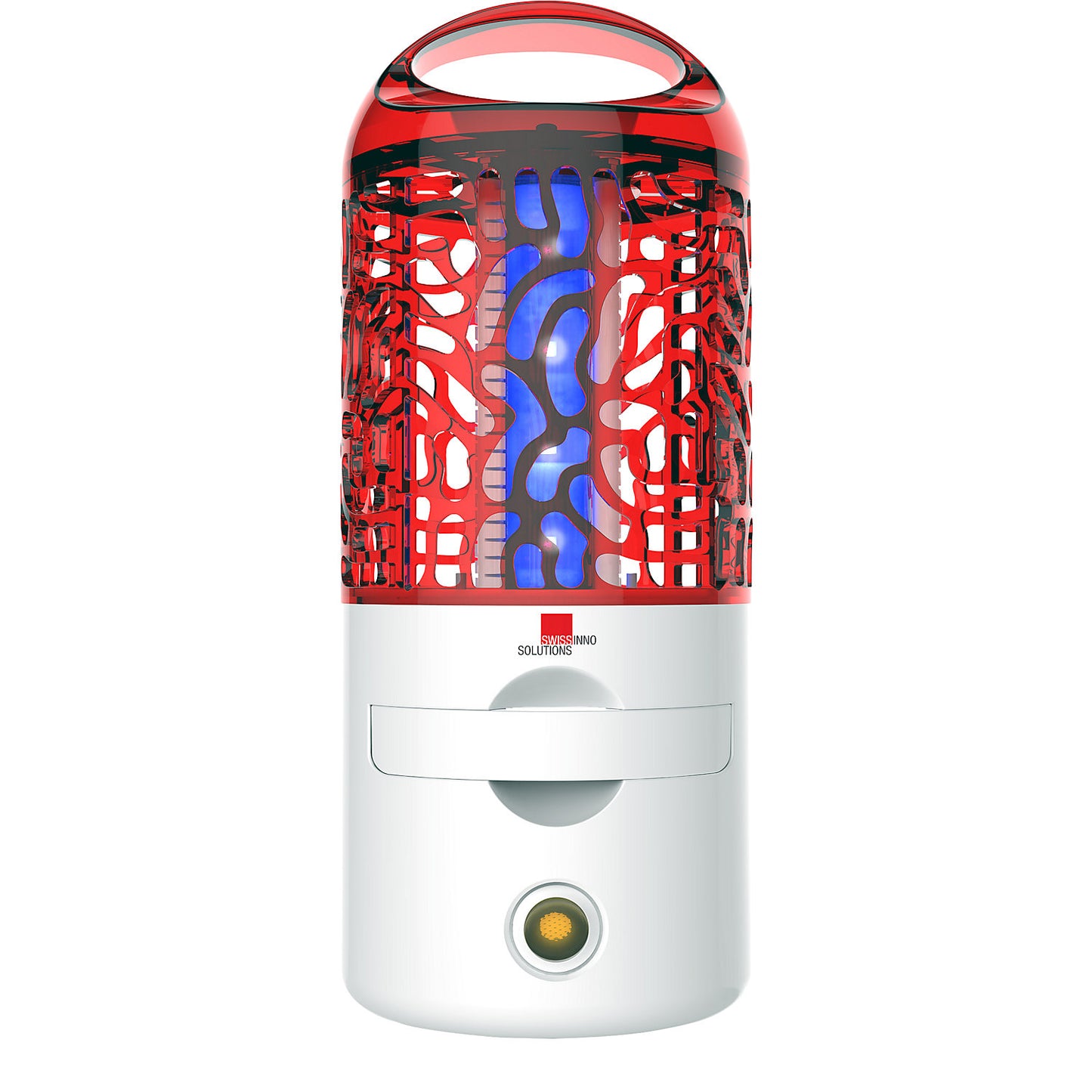 UV insect killer, 4 W, rechargeable, LED, battery operated, ØxH 113 x 275 mm, white/red.