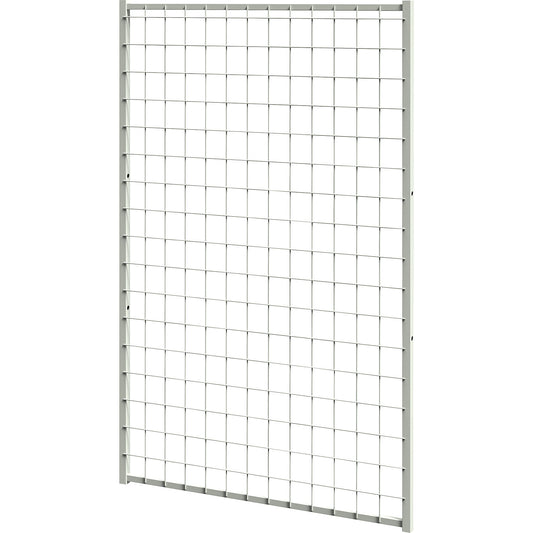 X-STORE 2.0 partition system, wall section, height 1100 mm, width 800 mm.