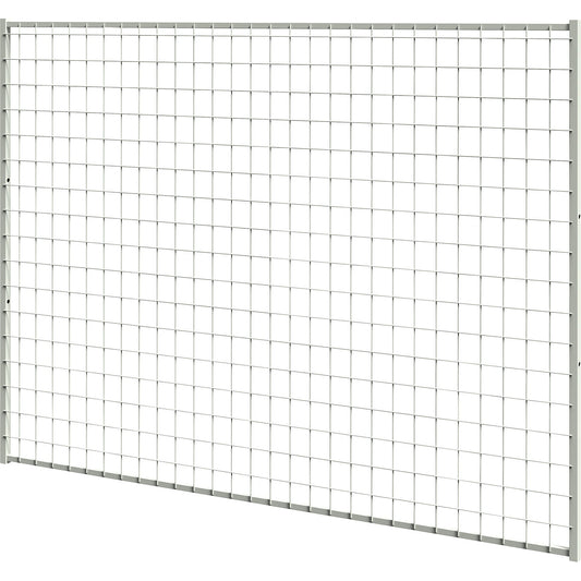 X-STORE 2.0 partition system, wall section, height 1100 mm, width 1500 mm.