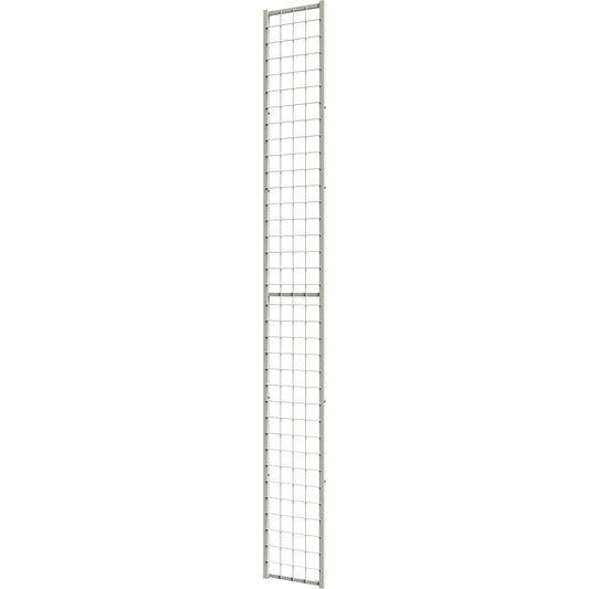 X-STORE 2.0 partition system, wall section, height 2200 mm, width 250 mm.