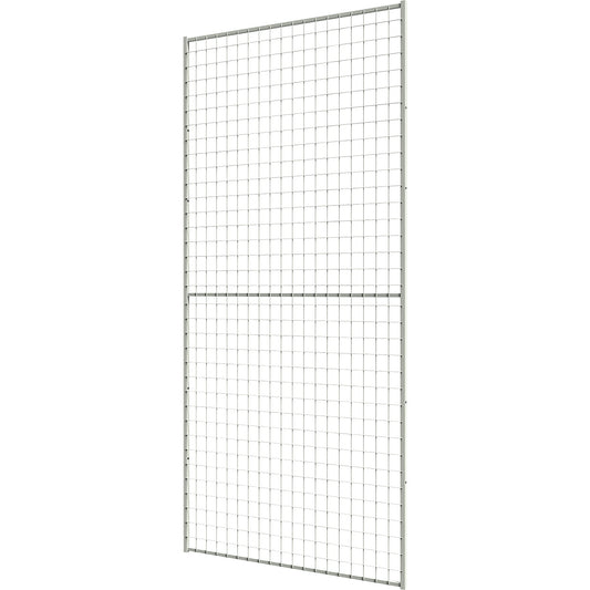 X-STORE 2.0 partition system, wall section, height 2200 mm, width 1000 mm.