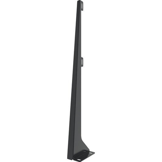 X-STORE 2.0 support upright for element height 1100 mm, height 825 mm, black.