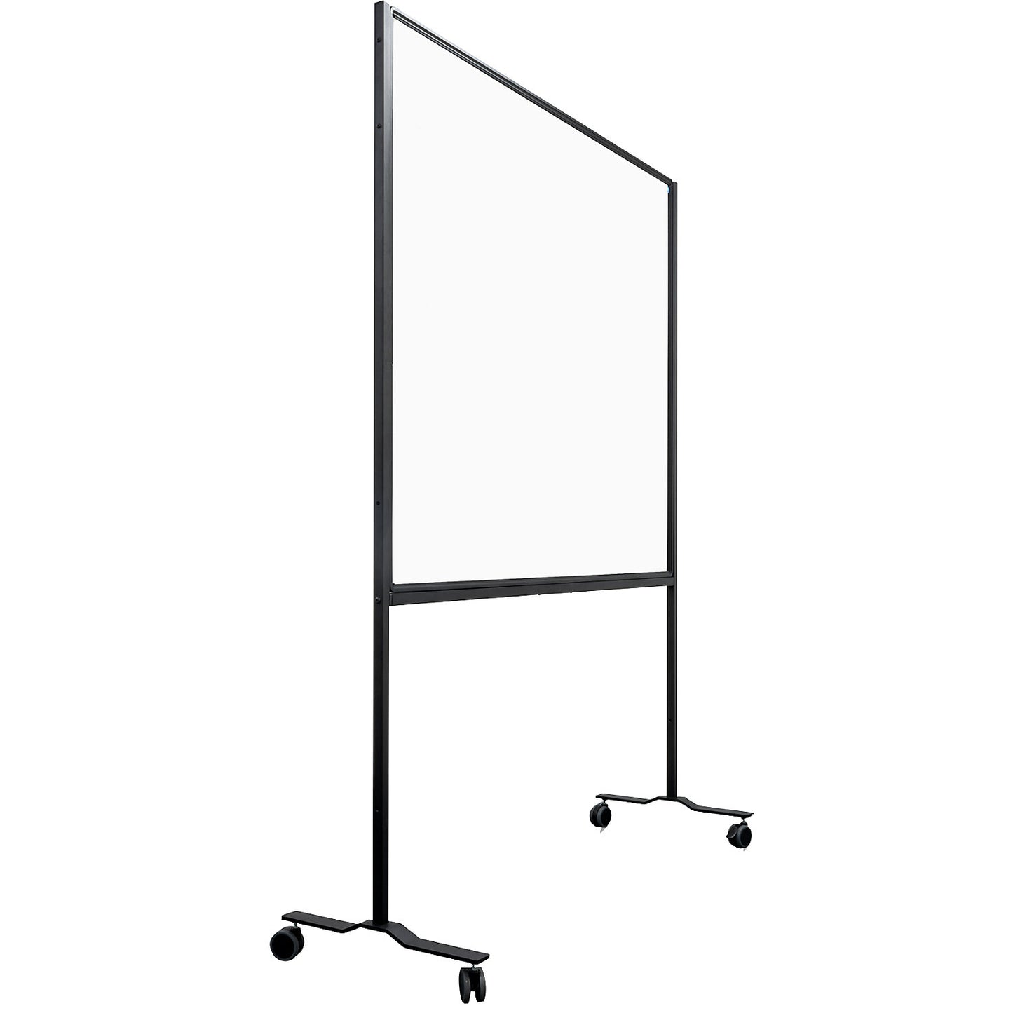 WORKBOARD mobile whiteboard, steel, painted, WxH 1500 x 1200 mm.