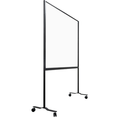 WORKBOARD mobile whiteboard, steel, painted, WxH 1500 x 1200 mm.