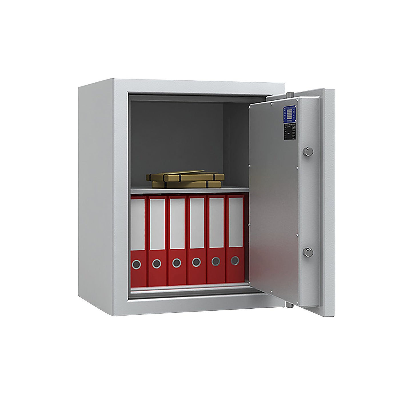 Security cupboard, VdS class N/0, LFS 30 P, HxWxD 806 x 636 x 510 mm.