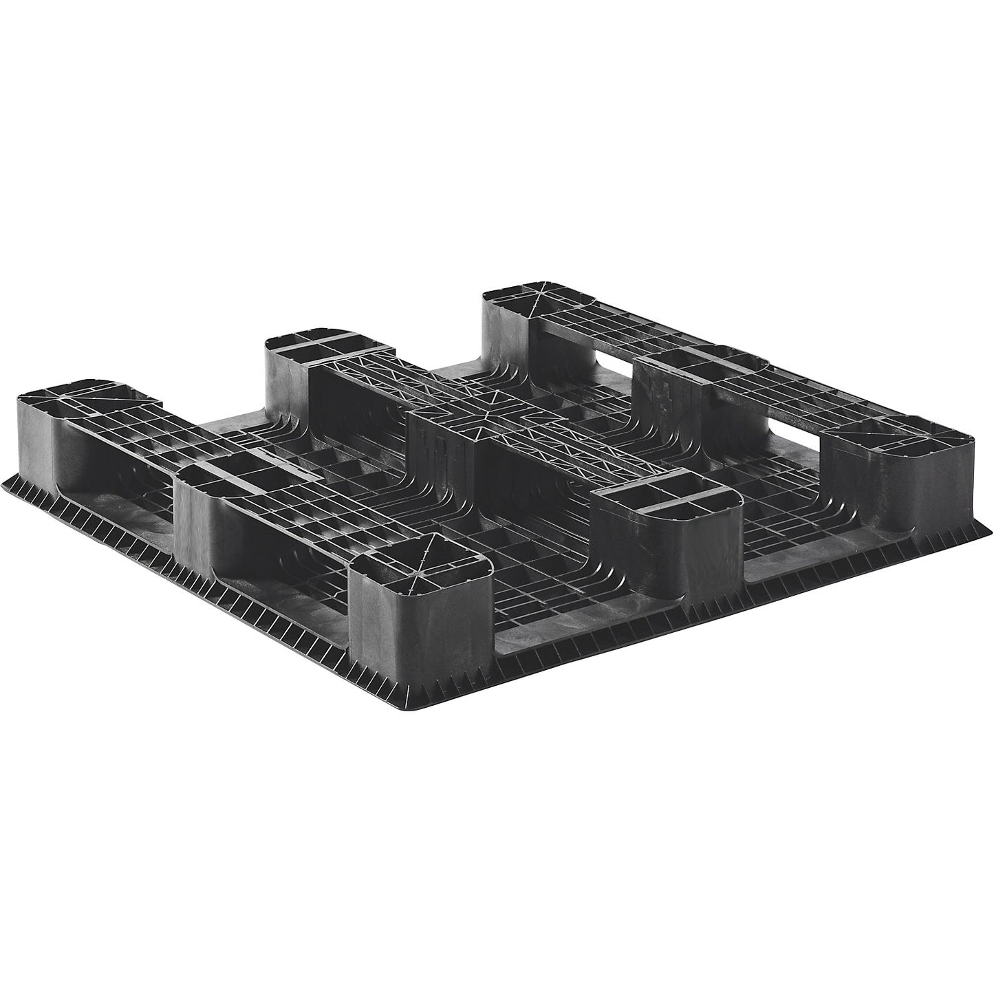 Chemical industry pallet, pack of 5, LxWxH 1140 x 1140 x 150 mm, 3 runners.