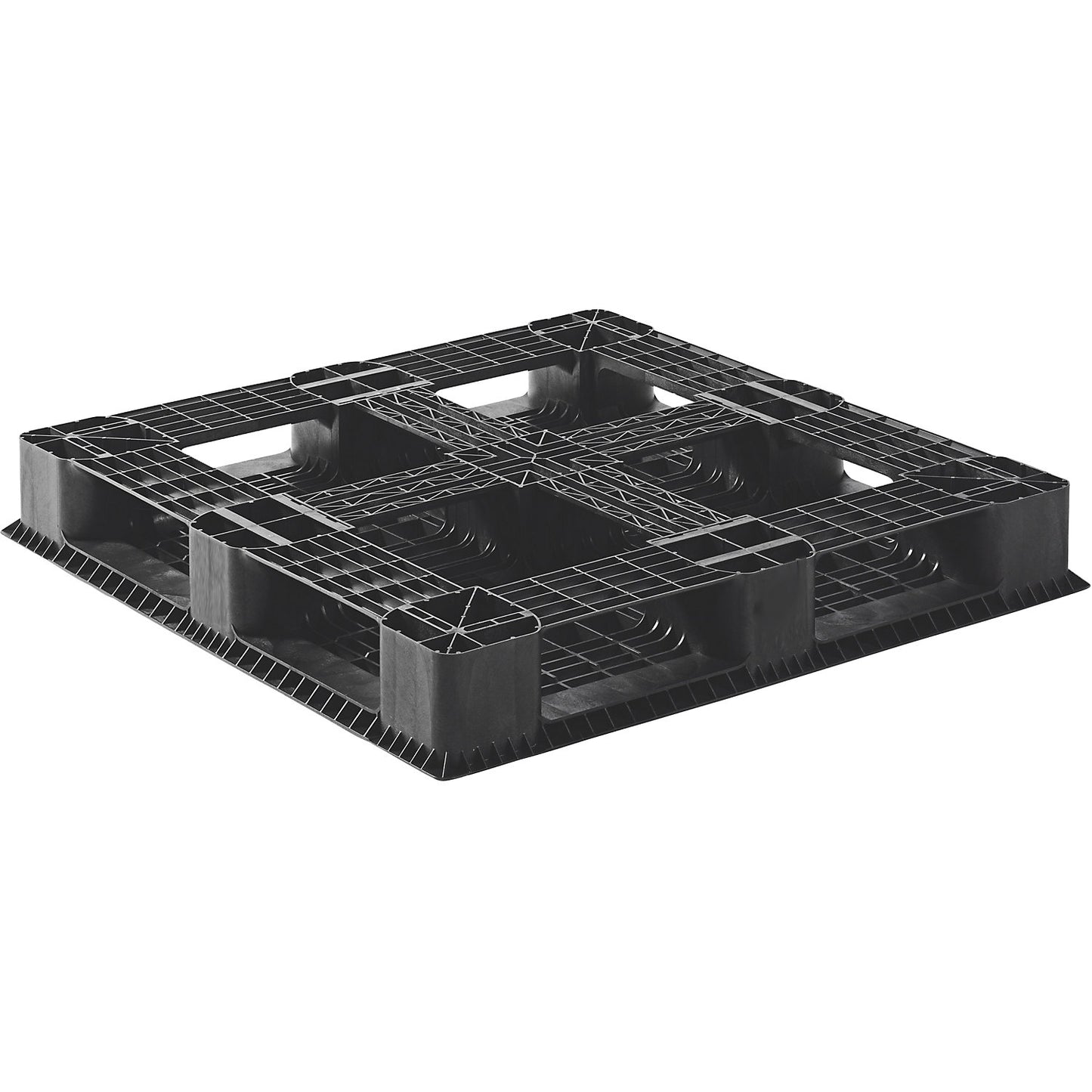 Chemical industry pallet, pack of 5, LxWxH 1140 x 1140 x 150 mm, 6 runners.