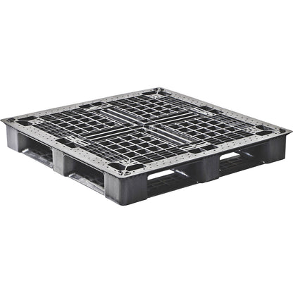 Chemical industry pallet, pack of 5, LxWxH 1140 x 1140 x 150 mm, 6 runners.